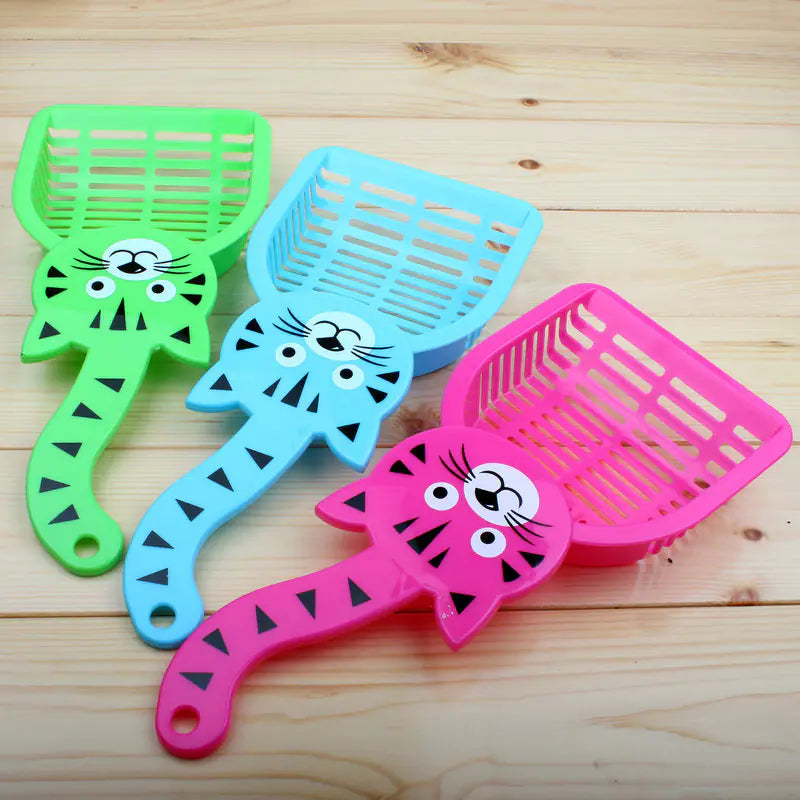 Cat-Shaped Pet Litter Scoop for Pet Supplies